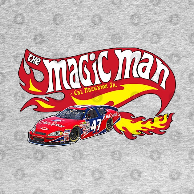 Cal Naughton Jr / The Magic Man HOT FLAMES by darklordpug